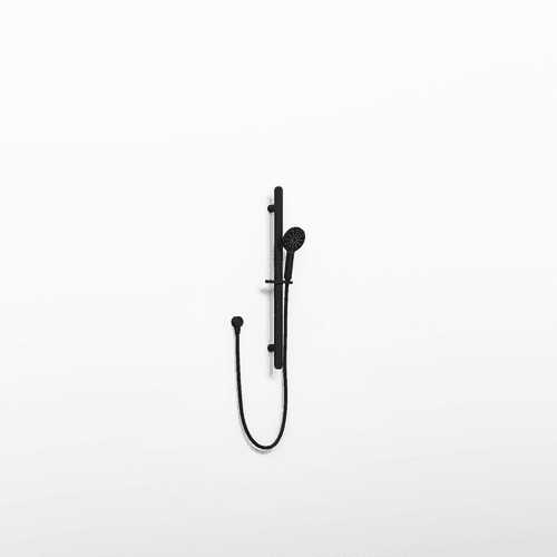 Matte Black Lineare Slide Shower
