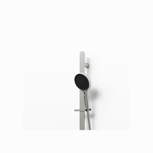 Brushed Nickel Code Lineare Plus Slide Shower