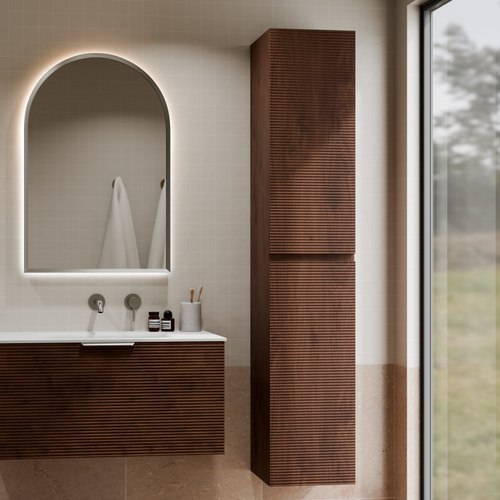 Walnut Lineare Orchard Tower Cabinet