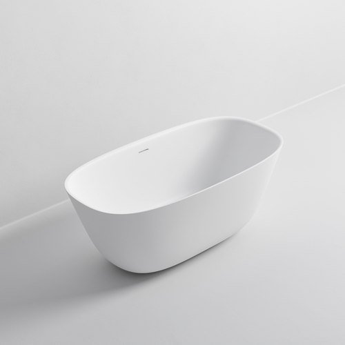 Matte White Villastone Cervo 1400 Freestanding Bath