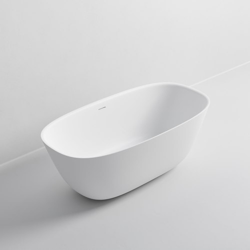 Matte White Villastone Cervo 1500 Freestanding Bath