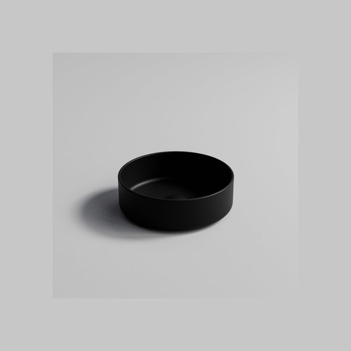 Matte Black Pure Ceramic 360 Round