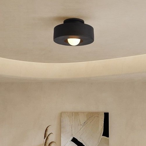 Black Pascal Ceiling Light