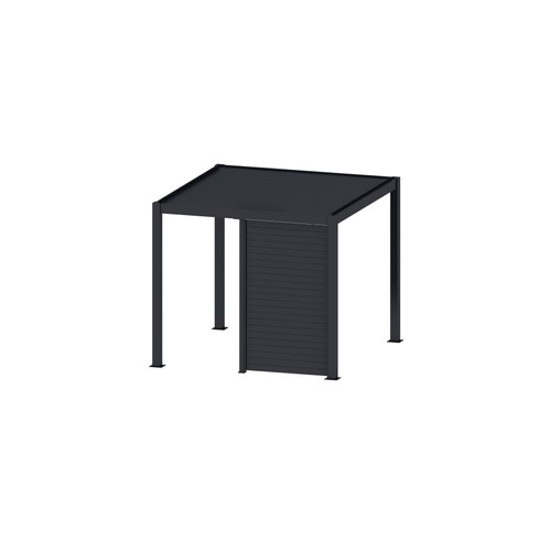 Charcoal Waihi&Hahei Pergola Tongue and Groove Privacy Screen