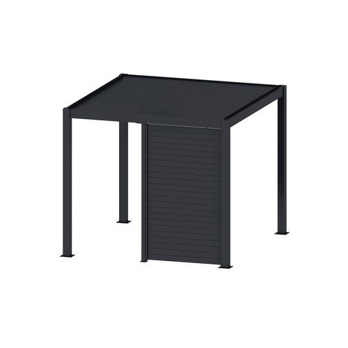 Charcoal Waihi&Hahei Pergola Tongue and Groove Privacy Screen