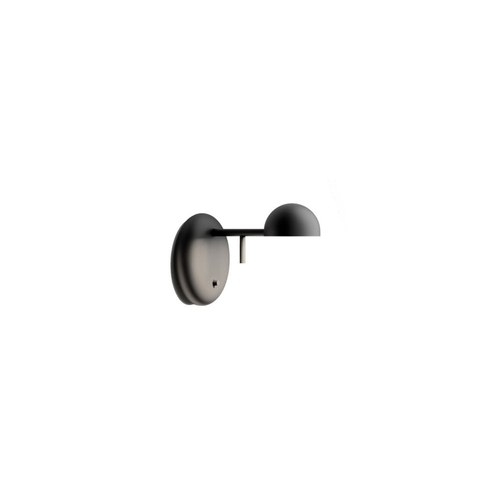 Matte Black Pin Wall Lamp