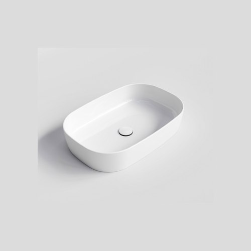 Gloss White Pure Oval II Ceramic Basin