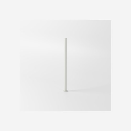 Matte White Pure Floorstanding Heated Towel Rail 1100