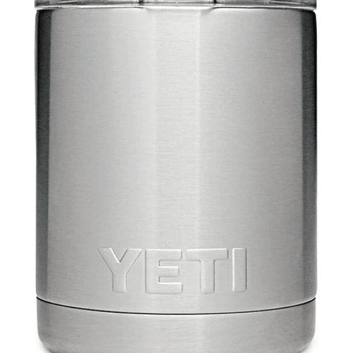 Stainless YETI Rambler 10 oz Low Ball