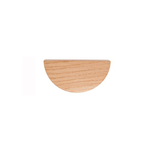 Red Oak Ballina Timber Half Moon Kitchen Handles