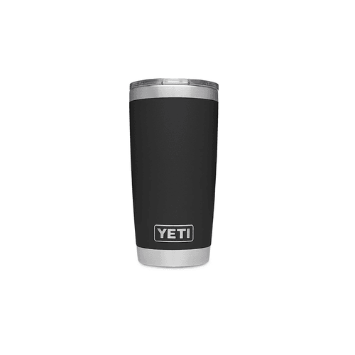 Black YETI Rambler 20 oz Tumbler