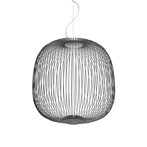 Graphite Spokes 2 Pendant