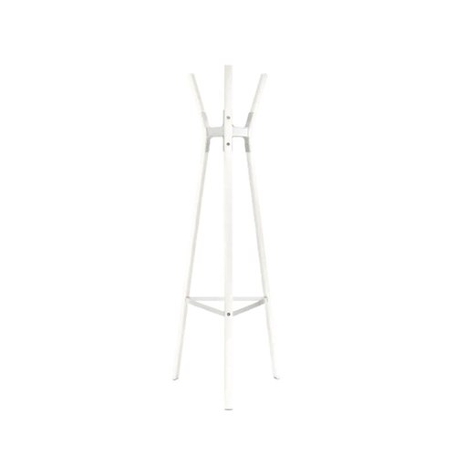 White Steelwood Coat Stand
