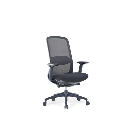 Black Stratus Mesh Chair