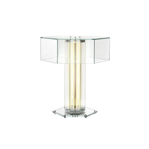 Steel Superwire T Table Lamp by Flos