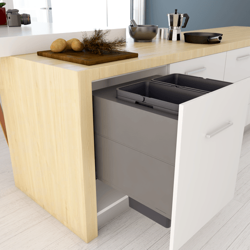 Umbra Grey & Charcoal Tanova Kitchen Bins To Suit Legrabox Drawers