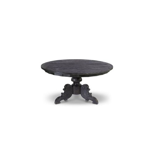 Charcoal Panama Round Dining Table