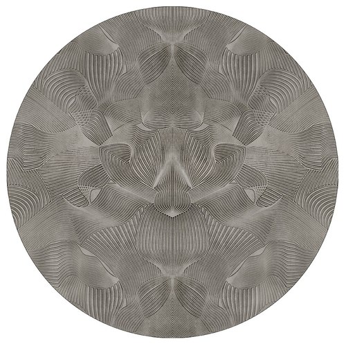 Silver Techno Bee Rug by Moooi Carpets