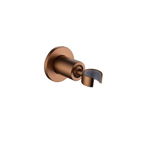 Brushed Copper Code Versa Hand Shower Holder Range
