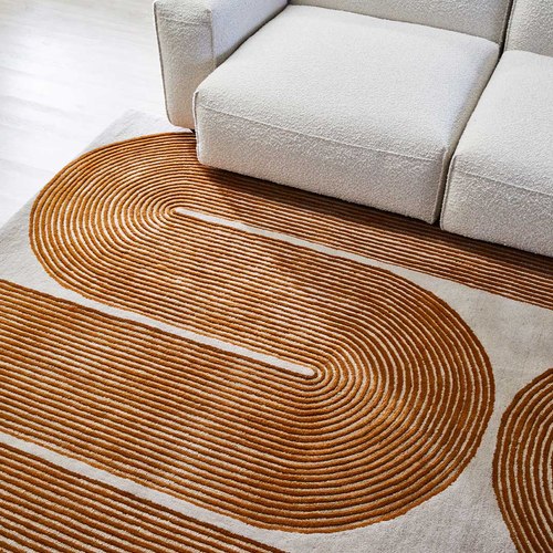 Golden Viper Rug | Golden