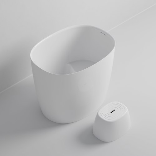 Gloss White Yasu Japanese Soaking Bath
