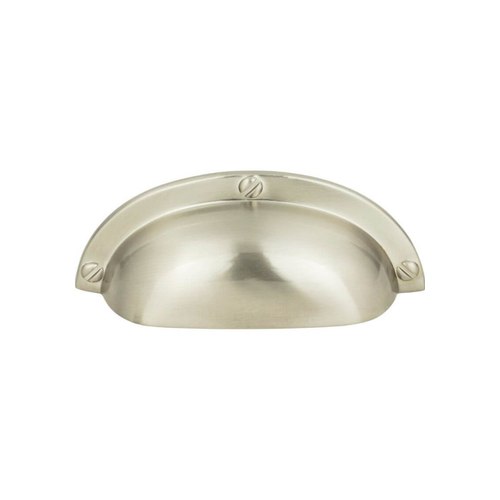 Nickel Gisborne Hamptons Cup Pull Handles (64mm)