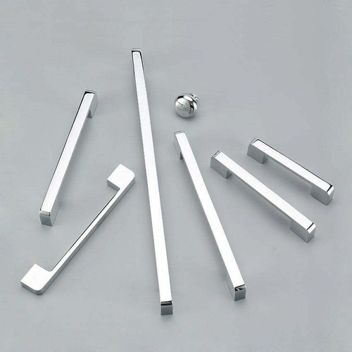 Chrome Melbourne D-Shape Kitchen Handles