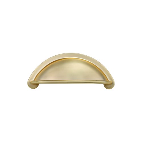Brass Portland Hampton Style Cup Pull Handles (76mm)