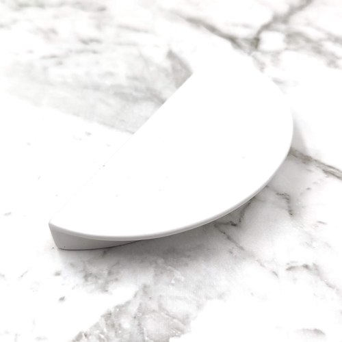 White Bells Beach Half Moon Pull Drawer Handles
