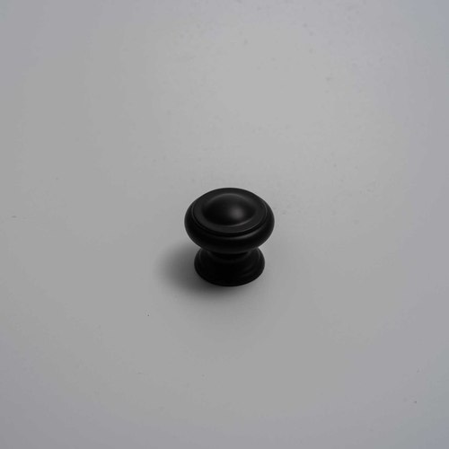 Black Broken Hill Classic Round Drawer Knobs