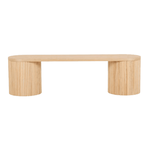 Natural Ash Soren Liv | Benjamin Ripple Bench