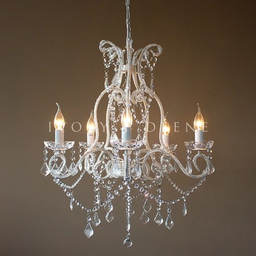 White Dignity Chandelier - White
