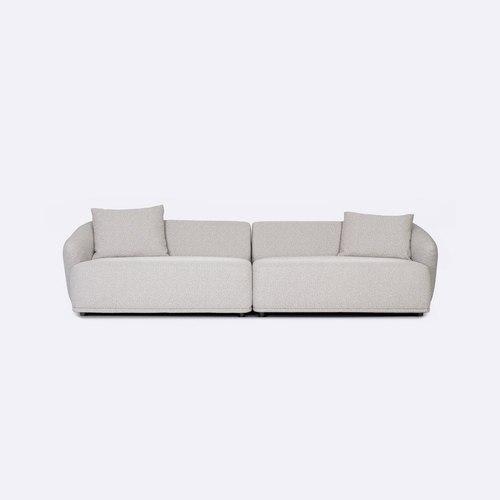 Stone Gemma 2 Piece Sofa | Stone