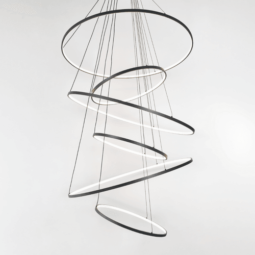 Black Halo 6L Chandelier