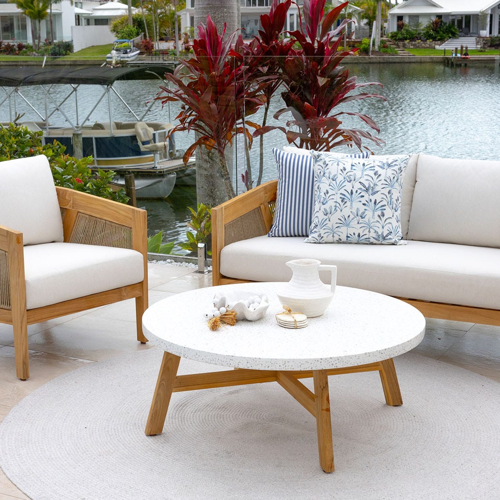 Kubu Outdoor Teak Coffee Table ArchiPro AU