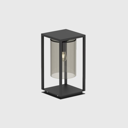 Black Dome Gate Light