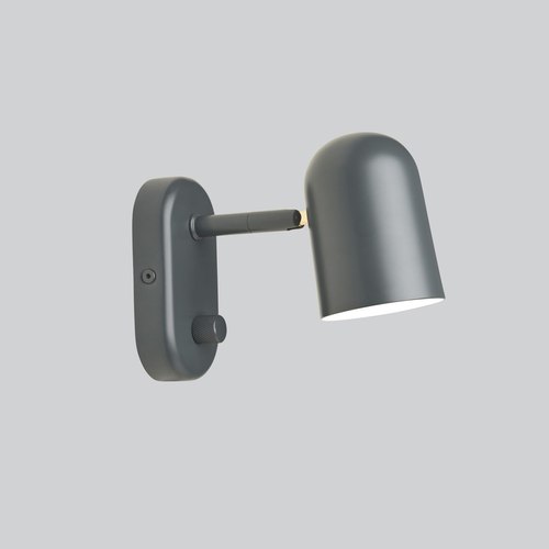 Dark Grey Buddy Wall Light
