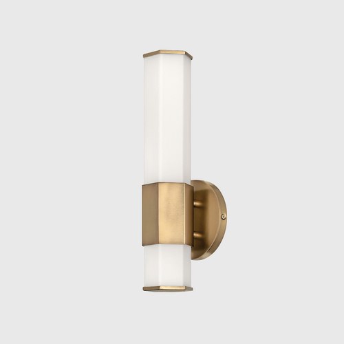 Heritage Brass Facet Wall Light