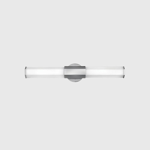 Polished Chrome Facet Dual Wall Light
