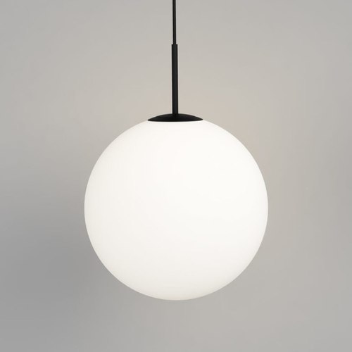 Textured Black Orb Max Pendant Light