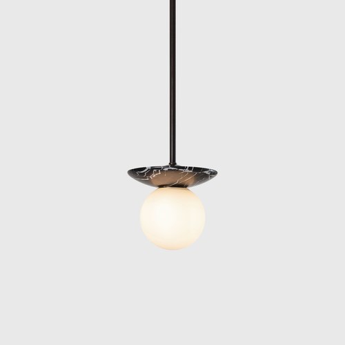Black Marble Orbit Pendant Light