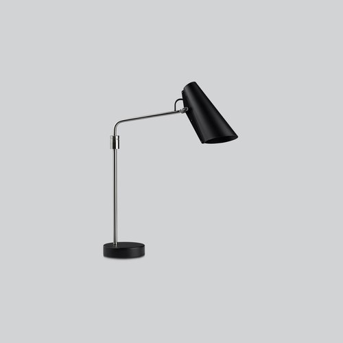 Black/Steel Birdy Swing Table Lamp