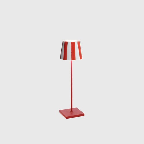 Red Poldina Lido Table Lamp