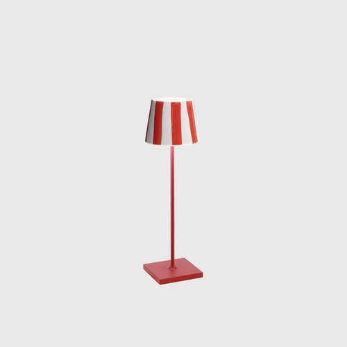 Red Poldina Lido Table Lamp
