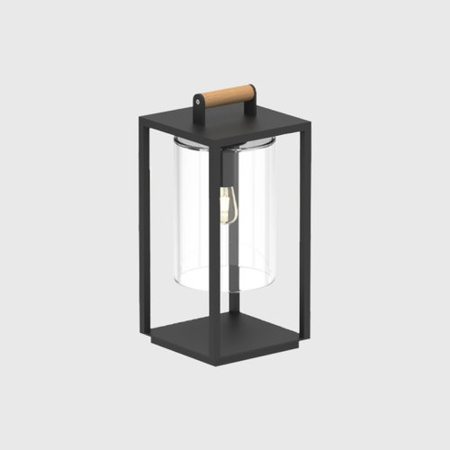 Clear Dome Small Floor Lamp