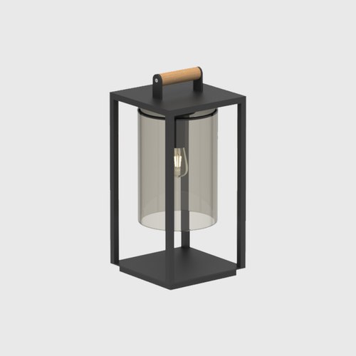 Smoke Dome Small Floor Lamp