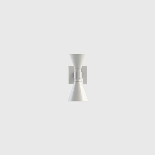 White Applique de Marseille Mini Wall Light