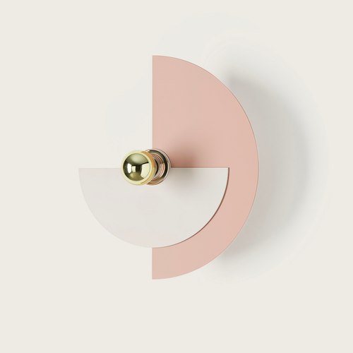 Taupe / White Haban Wall Light