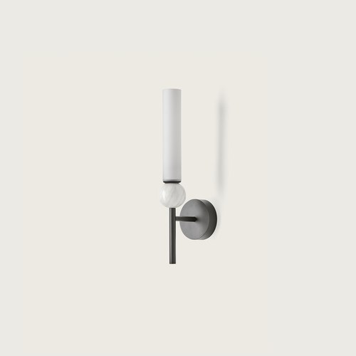 Matte Black / Black Delie Wall Light