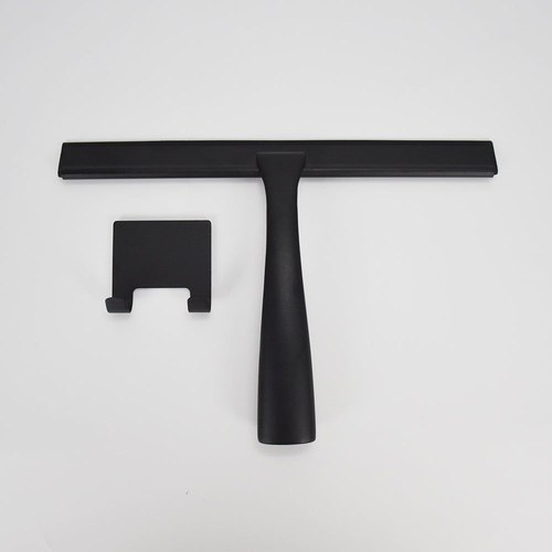 Matte Black Code Shower Wiper